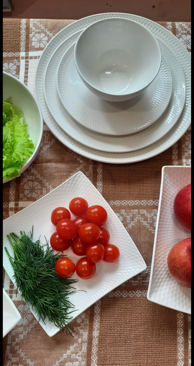 Тарелка закусочная Даймонд, 23 см