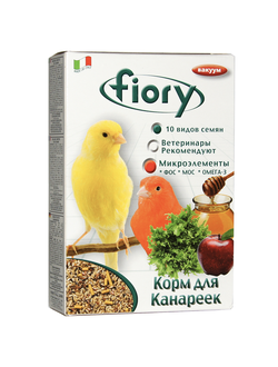 Fiory (Фиори) Canarini корм для канареек, 400 г