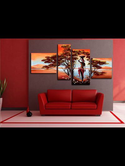 Модульная картина "Сексуальная Африка"