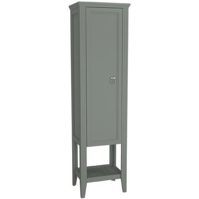 Пенал Vitra Valarte 55 см левосторонний, цвет серый матовый, 62241