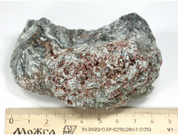 Клинохлор (серафинит), необработанный "дикий" образец, Россия, Иркутская область (85*60*45 мм, 257 г) №29864