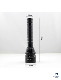 Фонарь подводный Yupard-A2 5хL2-1200Lm-белый 20см