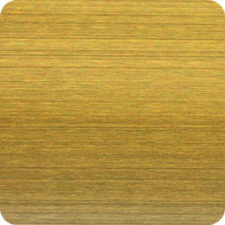 Бордюр-вставка разделительный профиль Лука ПП 01-10НСБ(304).2700.002 Брашинг золото