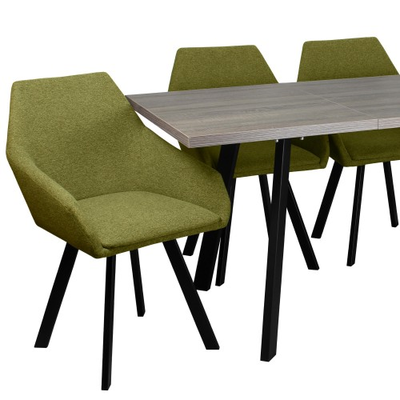 Столовая группа: «Борг», СРП-С-021 + Тук СРП-003 (лайм)