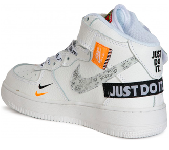 Nike air force just do it white running shoes top