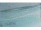 "Зеркальное море" принт на картоне G. Cousteau 1996 год