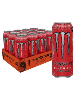 Энергетический напиток Monster Ультра Ред 500мл (12)