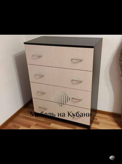 Бася (Басса) КМ 554 комод 4 ящика Венге/Белфорт