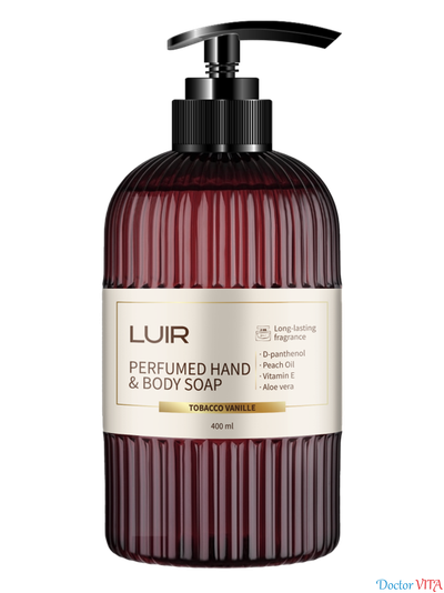 Luir Парфюмированное мыло для рук и тела Tobacco Vanille, 0,40 л