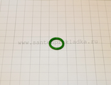 Кольцо уплотнительное силиконовое  14-18, толщина 2,5 мм. Силикон зеленый, термостойкий.