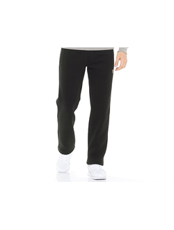 Утепленные спортивные брюки черные 1040
