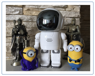 Видеоняня /WiFi-LAN охранная видеокамера моторизированная с DVR (robot), HD (163eye/Yoosee)