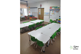 Детские стулья ЮГДС/1‑3 зеленый пластик