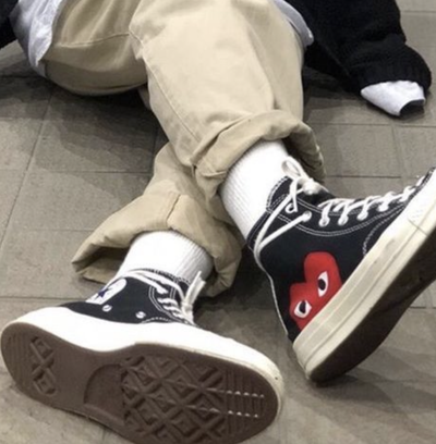 Настоящие конверсы ,купить в России 150204C Converse Comme Des Garcons