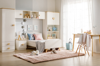 Тумба ТК-1 из массива сосны 42 х 35 х 44 см