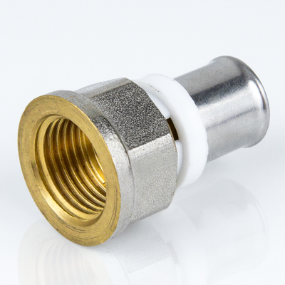 Соединитель латунь Дн16х3/4" 8002 пресс ВР для мп Aquasfera 8002-02 [51258]