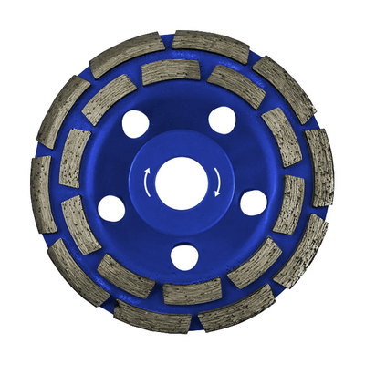 Чашка алмазная двухрядная ALTECO 125x22.23x6 мм 66409