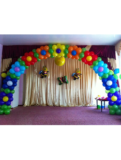 Оформление "Цветочная арка"