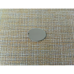 Подвеска кулон овал 30x40 мм серебристый