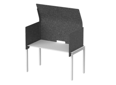 Кабина с высоким экраном-парусом