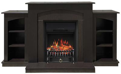 Электрокамин Скандинавия LUX BL с очагом Fobos