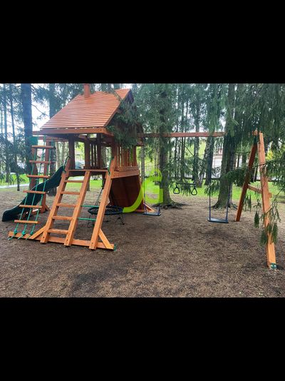 Детская площадка IgraGrad Крепость Фани с рукоходом (Дерево)