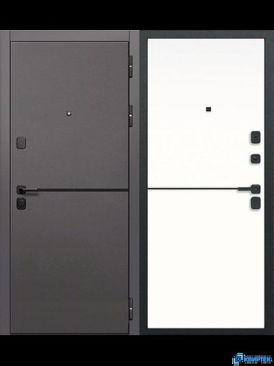 Дверь входная металлическая 9 см Молдинг купить в Челябинске | КВИРТЕК