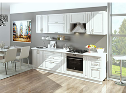 Композиция модульной Кухни Парма(Снег)