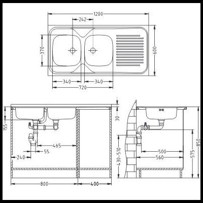 Мойка Alveus Classic 100