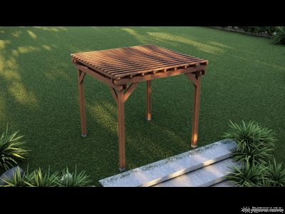 Пергола деревянная К-3