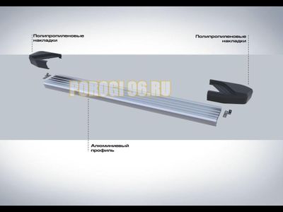 Пороги на Kia Soul (2019-...) Start