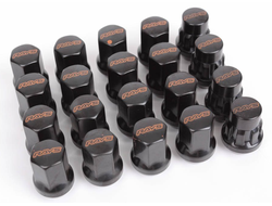 Комплект гаек Rays конус 12*1,25 черный HEX 17