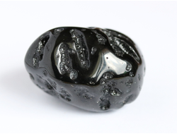 Тектит "Индошинит", галтовка, Китай (30*26*22 мм, 20 г) №16601