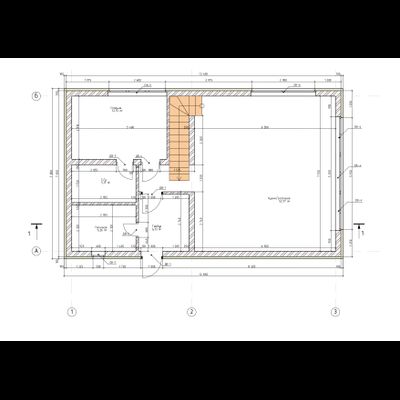 Двухэтажный дом с тремя спальнями 126м² (S107)