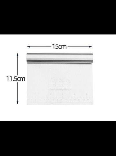 Шпатель кондитерский метал., 11,5*15 см