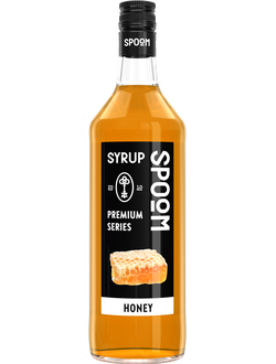 Сироп Spoom Мёд, 1 л (для кофе, коктейлей и десертов) Акция