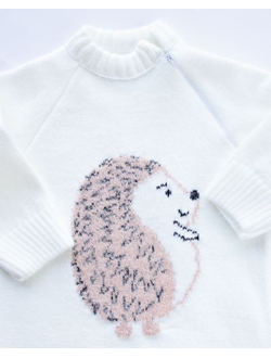 Комбинезон "Ёжик" молочный