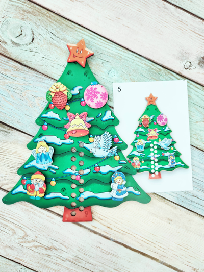 Шнуровка с липучками "Ёлочка"