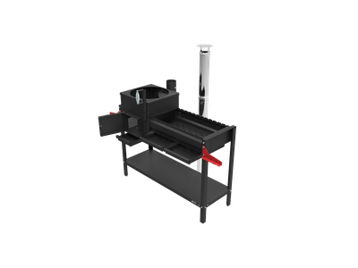 Печь-мангал Искандер-400 "Стандарт Эйр"