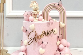 Торт "С зайкой"