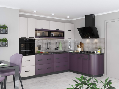 Кухня "Контемп" (Domani) индиго