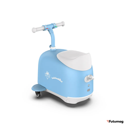 Электросамокат детский Spetime E9 Max голубой