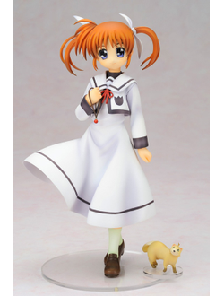 Фигурка  1/7 Наноха Такамати (Takamachi Nanoha School Uniform)