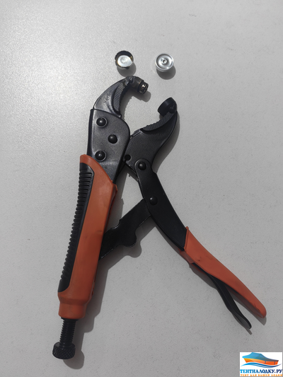 Ручной пресс для установки китайских кнопок