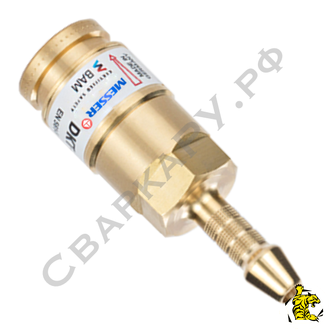 Быстроразъемный соединитель Messer DKT FG ниппель ф6.3мм - female FG 0463360