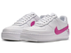 Женские бело-розовые яркие Кроссовки Nike AF1 Jester XX Laser Fuchsia AO1220-105