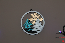 Шарик на елку на новый год