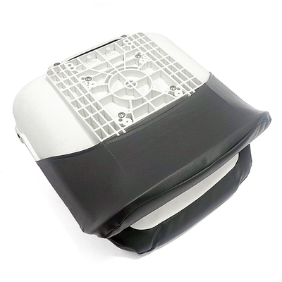 Сиденье мягкое складное Newstarmarine Premium Designer High Back Seat 75157GCB 650x450x430мм серо-черное из пластмассы с виниловой обивкой