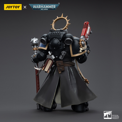 Примарис Капеллан Ультрамаринов (Warhammer 40k) - КОЛЛЕКЦИОННАЯ ФИГУРКА 1/18 Ultramarines Primaris Chaplain Brother Varus (JT5567) - JOYTOY