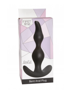 5002-03 АНАЛЬНАЯ ПРОБКА BENT ANAL PLUG BLACK